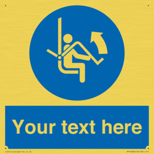 Custom Mandatory: Open safety bar of chairlift